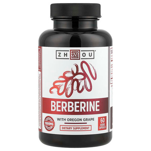 <img alt="Zhou Nutrition, Berberine with Oregon Grape, 60 Veggie Capsules" title="Zhou Nutrition, Berberine with Oregon Grape, 60 Veggie Capsules,669191979474"