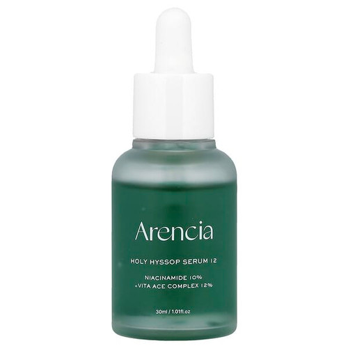 <img alt="Arencia, Holy Hyssop Serum 12, All Skin Types, 1.01 fl oz (30 ml)" title="Arencia, Holy Hyssop Serum 12, All Skin Types, 1.01 fl oz (30 ml),8809562191629"