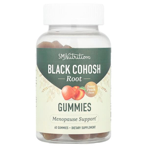 <img alt="SMNutrition, Black Cohosh Root Gummies, Sweet Peach , 60 Gummies" title="SMNutrition, Black Cohosh Root Gummies, Sweet Peach , 60 Gummies,850045552213"