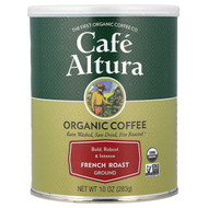 <img alt="Cafe Altura, Organic Coffee, Ground, French Roast, 10 oz (283 g)" title="Cafe Altura, Organic Coffee, Ground, French Roast, 10 oz (283 g),032843394831"
