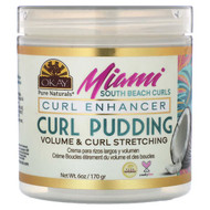 <img alt="Okay Pure Naturals, Miami South Beach Curls, Curl Pudding, 6 oz (170 g)" title="Okay Pure Naturals, Miami South Beach Curls, Curl Pudding, 6 oz (170 g),810086470334"
