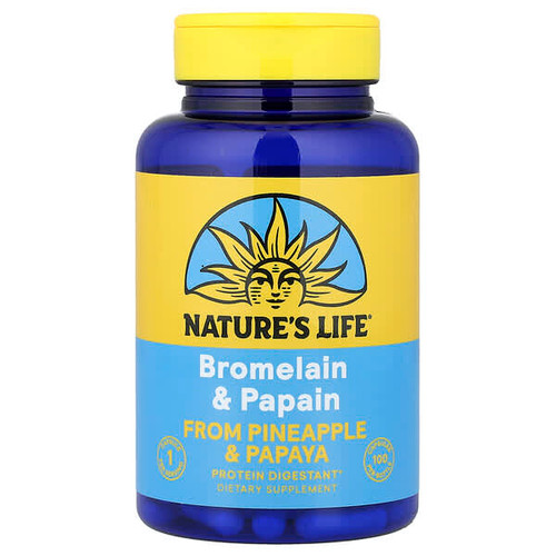 <img alt="Natures Life, Bromelain & Papain, 100 Capsules" title="Natures Life, Bromelain & Papain, 100 Capsules,040647003552"