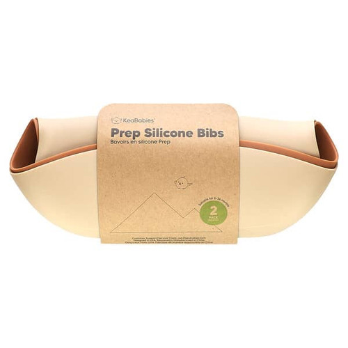 <img alt="KeaBabies, Prep Silicone Bibs, 6-36 Months, Terracotta, 2 Pack" title="KeaBabies, Prep Silicone Bibs, 6-36 Months, Terracotta, 2 Pack,810019227462"
