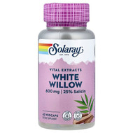 <img alt="Solaray, Vital Extracts, White Willow, 60 VegCaps" title="Solaray, Vital Extracts, White Willow, 60 VegCaps,076280983944"