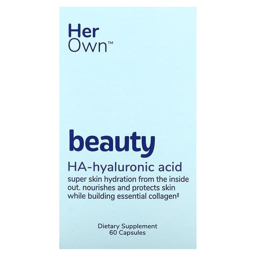 <img alt="Her Own, Beauty, HA-Hyaluronic Acid, 60 Capsules" title="Her Own, Beauty, HA-Hyaluronic Acid, 60 Capsules,035046134242"