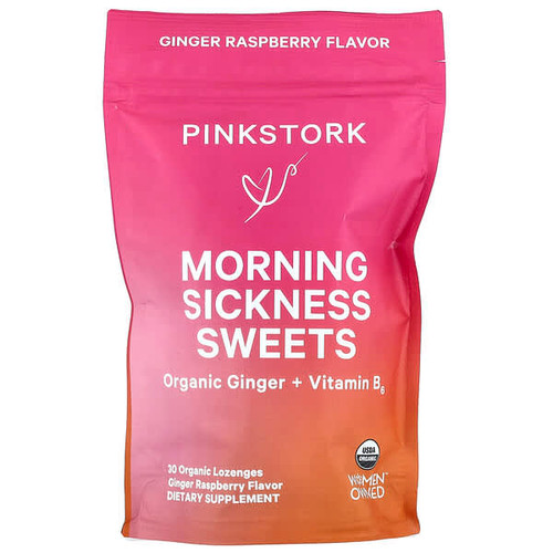 <img alt="Pink Stork, Morning Sickness Sweets, Ginger Raspberry, 30 Organic Lozenges" title="Pink Stork, Morning Sickness Sweets, Ginger Raspberry, 30 Organic Lozenges,851204007308"