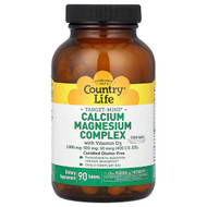 <img alt="Country Life, Target-Mins, Calcium Magnesium Complex with Vitamin D3, 90 Tablets" title="Country Life, Target-Mins, Calcium Magnesium Complex with Vitamin D3, 90 Tablets,015794029717"