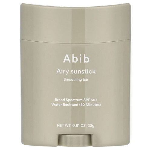 <img alt="Abib, Airy Sunstick Smoothing Bar, SPF 50+, 0.81 oz (23 g)" title="Abib, Airy Sunstick Smoothing Bar, SPF 50+, 0.81 oz (23 g),8809562557043"