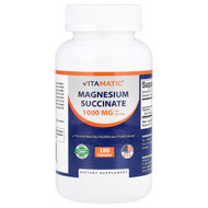 <img alt="Vitamatic, Magnesium Succinate, 180 Capsules (500 mg per Capsule)" title="Vitamatic, Magnesium Succinate, 180 Capsules (500 mg per Capsule),810078476214"