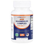 <img alt="Vitamatic, Magnesium Complex, 120 Capsules" title="Vitamatic, Magnesium Complex, 120 Capsules,810078476238"