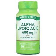 <img alt="Natures Truth, Alpha Lipoic Acid, 60 Quick Release Capsules" title="Natures Truth, Alpha Lipoic Acid, 60 Quick Release Capsules,840093100733"