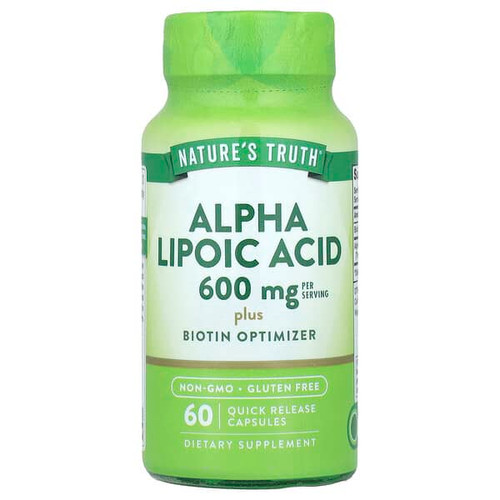 <img alt="Natures Truth, Alpha Lipoic Acid, 60 Quick Release Capsules" title="Natures Truth, Alpha Lipoic Acid, 60 Quick Release Capsules,840093100733"