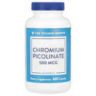 <img alt="The Vitamin Shoppe, Chromium Picolinate, 500 mcg, 300 Capsules" title="The Vitamin Shoppe, Chromium Picolinate, 500 mcg, 300 Capsules,766536021406"