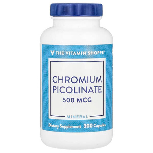 <img alt="The Vitamin Shoppe, Chromium Picolinate, 500 mcg, 300 Capsules" title="The Vitamin Shoppe, Chromium Picolinate, 500 mcg, 300 Capsules,766536021406"