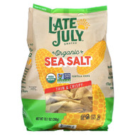 <img alt="Late July, Organic Tortilla Chips, Thin & Crispy, Sea Salt, 10.1 oz (286 g)" title="Late July, Organic Tortilla Chips, Thin & Crispy, Sea Salt, 10.1 oz (286 g),815099021634"