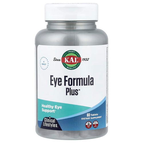 <img alt="KAL, Eye Formula Plus, 60 Tablets" title="KAL, Eye Formula Plus, 60 Tablets,021245677086"
