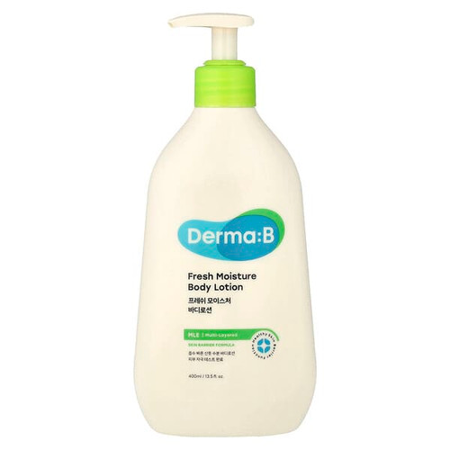 <img alt="Derma-B, Fresh Moisture Body Lotion, 13.5 fl oz (400 ml)" title="Derma-B, Fresh Moisture Body Lotion, 13.5 fl oz (400 ml),8809554849385"