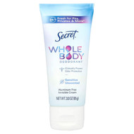 <img alt="Secret, Whole Body Deodorant, Aluminum Free, Invisible Cream, Unscented, 3 oz (85 g)" title="Secret, Whole Body Deodorant, Aluminum Free, Invisible Cream, Unscented, 3 oz (85 g),030772133873"