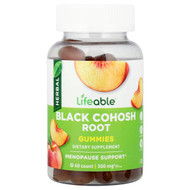 <img alt="Lifeable, Black Cohosh Root Gummies, Peach, 60 Gummies (25 mg per Gummy)" title="Lifeable, Black Cohosh Root Gummies, Peach, 60 Gummies (25 mg per Gummy),810102731401"