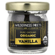 <img alt="Wilderness Poets, Pure Ground Organic Vanilla, 0.5 oz (14 g)" title="Wilderness Poets, Pure Ground Organic Vanilla, 0.5 oz (14 g),850050426004"