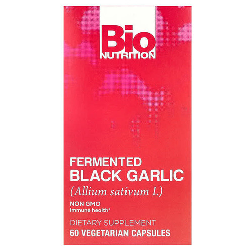 <img alt="Bio Nutrition, Fermented Black Garlic, 450 mg , 60 Vegetarian Capsules" title="Bio Nutrition, Fermented Black Garlic, 450 mg , 60 Vegetarian Capsules,854936003846"