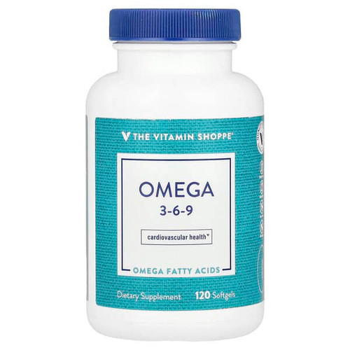 <img alt="The Vitamin Shoppe, Omega 3-6-9, 120 Softgels" title="The Vitamin Shoppe, Omega 3-6-9, 120 Softgels,766536029785"