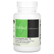 <img alt="DaVinci Laboratories, B Complex-75, 60 Capsules" title="DaVinci Laboratories, B Complex-75, 60 Capsules,026664212863"