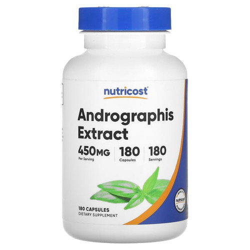 <img alt="Nutricost, Andrographis Extract, 450 mg, 180 Capsules" title="Nutricost, Andrographis Extract, 450 mg, 180 Capsules,810014673325"
