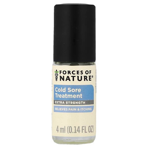<img alt="Forces of Nature, Cold Sore Treatment, 0.14 fl oz (4 ml)" title="Forces of Nature, Cold Sore Treatment, 0.14 fl oz (4 ml),830743009486"