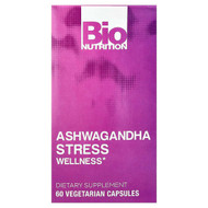 <img alt="Bio Nutrition, Stress Wellness With Ashwagandha, 60 Vegetarian Capsules" title="Bio Nutrition, Stress Wellness With Ashwagandha, 60 Vegetarian Capsules,854936003822"