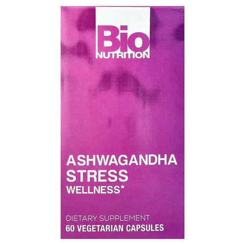 <img alt="Bio Nutrition, Stress Wellness With Ashwagandha, 60 Vegetarian Capsules" title="Bio Nutrition, Stress Wellness With Ashwagandha, 60 Vegetarian Capsules,854936003822"