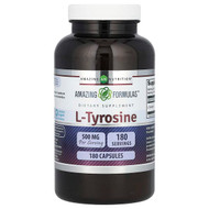 <img alt="Amazing Nutrition, Amazing Fomulas, L-Tyrosine, 500 mg, 180 Capsules" title="Amazing Nutrition, Amazing Fomulas, L-Tyrosine, 500 mg, 180 Capsules,810180023528"