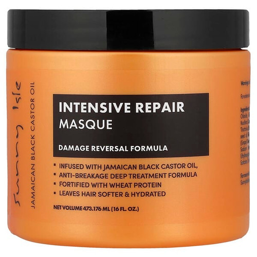<img alt="Sunny Isle, Jamaican Black Castor Oil, Intensive Repair Masque, 16 fl oz (473.176 ml)" title="Sunny Isle, Jamaican Black Castor Oil, Intensive Repair Masque, 16 fl oz (473.176 ml),856484005471"