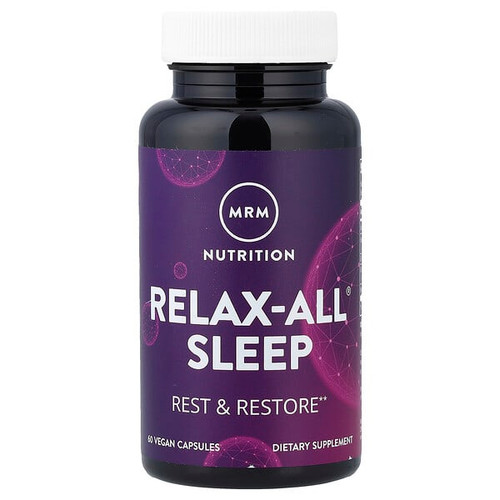 <img alt="MRM Nutrition, Relax-All Sleep, 60 Vegan Capsules" title="MRM Nutrition, Relax-All Sleep, 60 Vegan Capsules,609492310019"