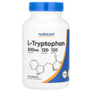 <img alt="Nutricost, L-Tryptophan, 500 mg, 120 Capsules" title="Nutricost, L-Tryptophan, 500 mg, 120 Capsules,810014679389"