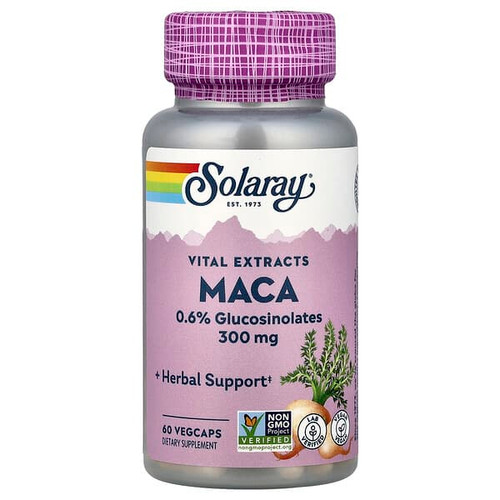 <img alt="Solaray, Vital Extracts, Maca, 300 mg, 60 VegCaps" title="Solaray, Vital Extracts, Maca, 300 mg, 60 VegCaps,076280036879"