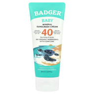 <img alt="Badger, Baby Mineral Sunscreen Cream, SPF 40, Chamomile & Calendula,  2.9 fl oz (87 ml)" title="Badger, Baby Mineral Sunscreen Cream, SPF 40, Chamomile & Calendula,  2.9 fl oz (87 ml),634084471281"