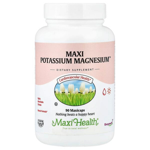 <img alt="Maxi Health, Maxi Potassium Magnesium, 90 Maxicaps" title="Maxi Health, Maxi Potassium Magnesium, 90 Maxicaps,753406263097"