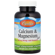 <img alt="Carlson, Calcium & Magnesium Gels with Vitamin D3, 100 Soft Gels" title="Carlson, Calcium & Magnesium Gels with Vitamin D3, 100 Soft Gels,088395051715"