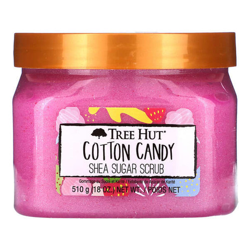 <img alt="Tree Hut, Shea Sugar Scrub, Cotton Candy, 18 oz (510 g)" title="Tree Hut, Shea Sugar Scrub, Cotton Candy, 18 oz (510 g),075371002953"