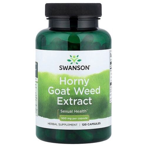 <img alt="Swanson Vitamins, Horny Goat Weed Extract, 500 mg, 120 Capsules" title="Swanson Vitamins, Horny Goat Weed Extract, 500 mg, 120 Capsules,087614141800"