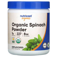 <img alt="Nutricost, Organic Spinach Powder, Unflavored, 8 oz (227 g)" title="Nutricost, Organic Spinach Powder, Unflavored, 8 oz (227 g),810014670485"