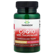 <img alt="Swanson Vitamins, CoQ10 with Tocotrienols, 60 Softgels" title="Swanson Vitamins, CoQ10 with Tocotrienols, 60 Softgels,087614023496"