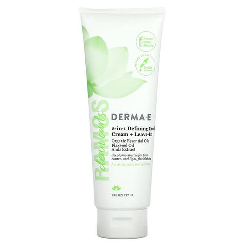 <img alt="DERMA E, Ramos Clean Curls, 2-In-1 Defining Curl Cream + Leave-In, 8 fl oz (237 ml)" title="DERMA E, Ramos Clean Curls, 2-In-1 Defining Curl Cream + Leave-In, 8 fl oz (237 ml),030985063653"