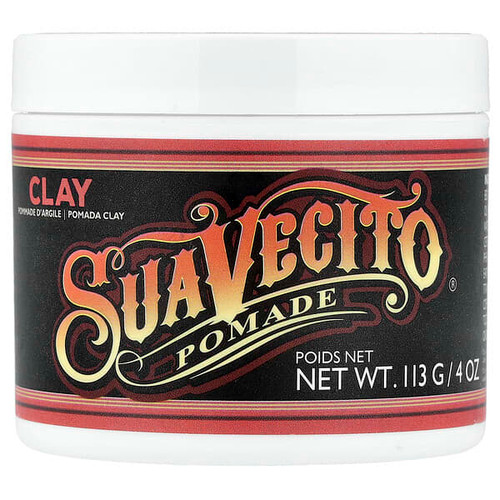 <img alt="Suavecito, Pomade, Clay, 4 oz (113 g)" title="Suavecito, Pomade, Clay, 4 oz (113 g),700645602392"