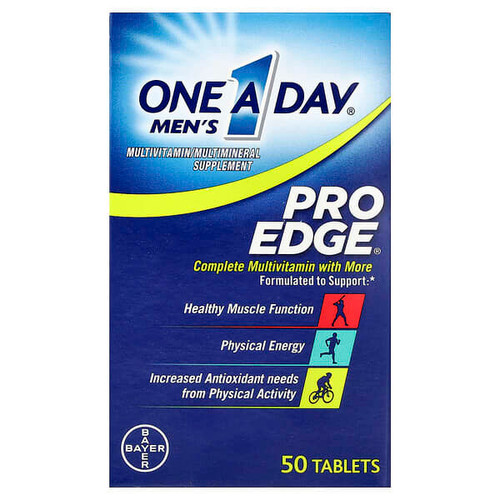<img alt="One-A-Day, Mens Pro Edge, Complete Multivitamin with More, 50 Tablets" title="One-A-Day, Mens Pro Edge, Complete Multivitamin with More, 50 Tablets,016500541189"