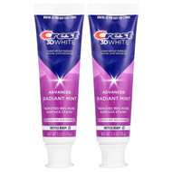 <img alt="Crest, 3D White Advanced, Fluoride Anticavity Toothpaste, Radiant Mint, 2 Pack, 3.3 oz (93 g) Each" title="Crest, 3D White Advanced, Fluoride Anticavity Toothpaste, Radiant Mint, 2 Pack, 3.3 oz (93 g) Each,030772125465"
