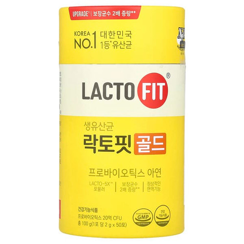 <img alt="Lactofit, Probiotic, Gold , 50 Sticks, (2 g) Each" title="Lactofit, Probiotic, Gold , 50 Sticks, (2 g) Each,8805915679219"