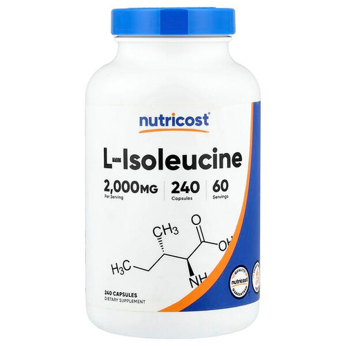 <img alt="Nutricost, L-Isoleucine, 240 Capsules (500 mg per Capsule)" title="Nutricost, L-Isoleucine, 240 Capsules (500 mg per Capsule),810139573098"