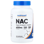 <img alt="Nutricost, NAC, 600 mg, 120 Capsules" title="Nutricost, NAC, 600 mg, 120 Capsules,810014675367"